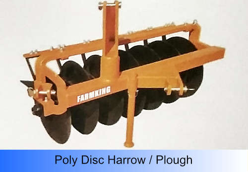 Poly Disc Harrow / Plough