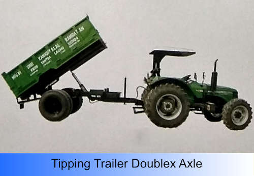 Tipping Trailer Doublex Axle